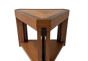 Art Deco Modernist Triangular Side Table by Anton Lucas, 1920s